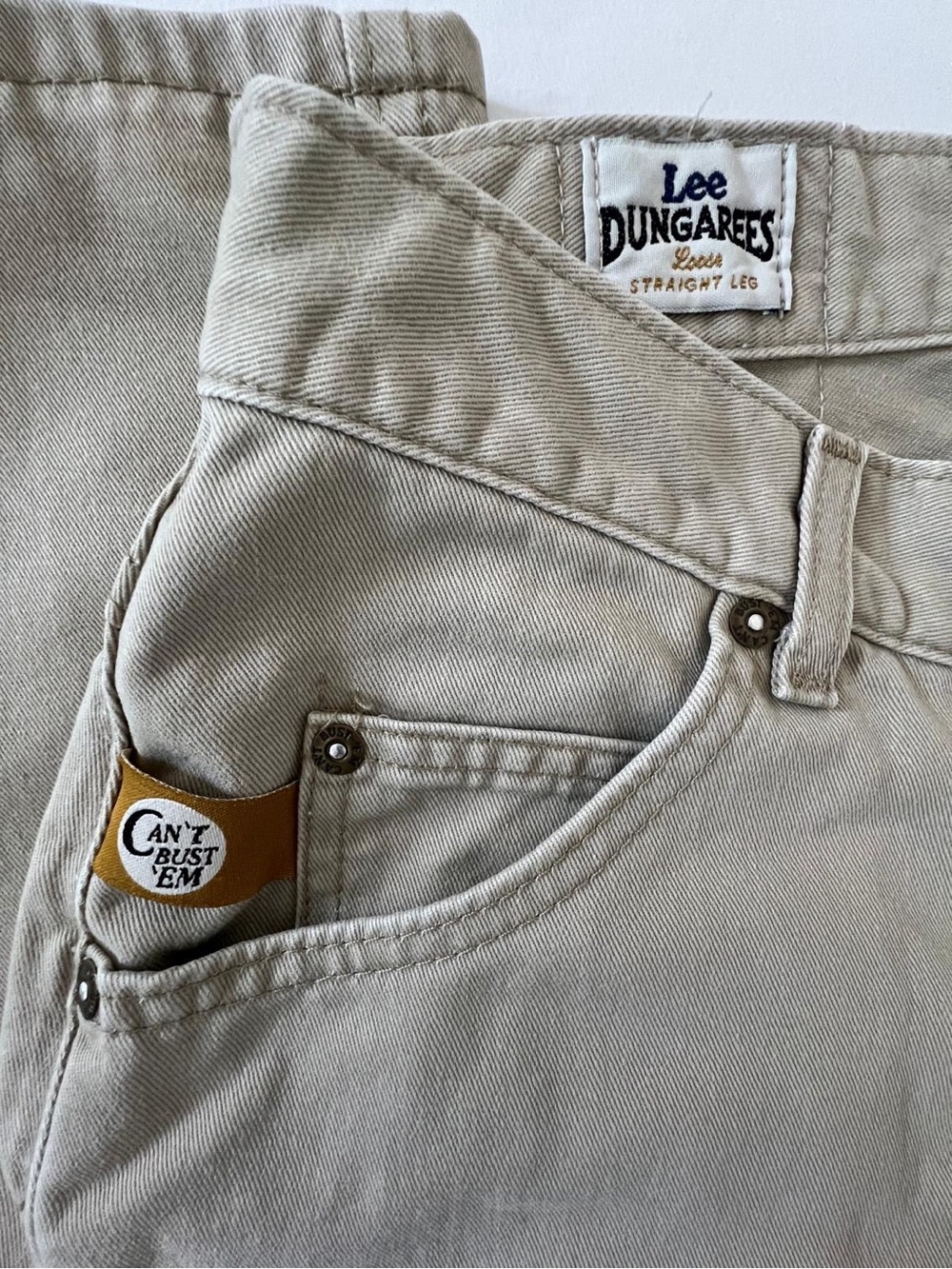 Lee Khaki/Tan Work pants - Picture 4 of 10